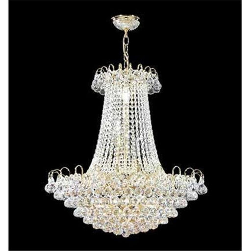 James R Moder 94805S22 Jacqueline Collection Silver Chandelier