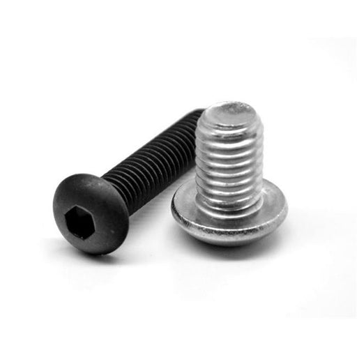 0.31 in. -18 x 2 in. - FT Coarse Thread Socket Button Head Cap Screw&#44; Alloy Steel - Black Oxide - 350 Piece