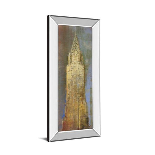 Classy Art 1983MF 18 x 42 in. Chrysler by Longo Mirror Framed Print Wall Art