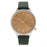 Simplify SIM6705 The 6700 Series Watch&#44; Forest Green & Silver