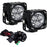 Vision X Lighting CG2-OPM310KIT 3.0 in. Square 3 LED Cannon CG2 Lights - Pack of 2