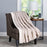 LHC 66-Throw032 Faux Fur Throw - 60 x 70 in. - Pearl White