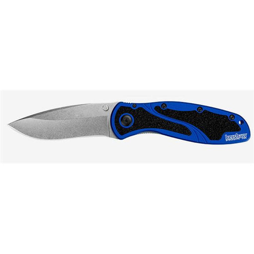 Blur Knife&#44; Navy Blue Stonewashed