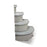 Confer Curve Add On Unit&#44; Grey