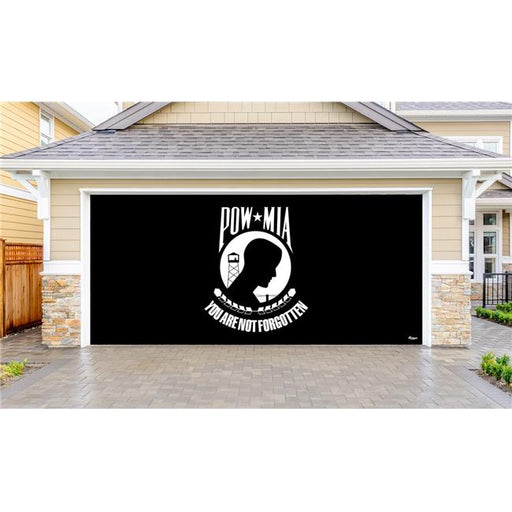 My Door Decor 285905PATR-014 7 x 16 ft. Pow Prisoner of War Patriotic Door Mural Sign Car Garage Banner Decor&#44; Multi Color