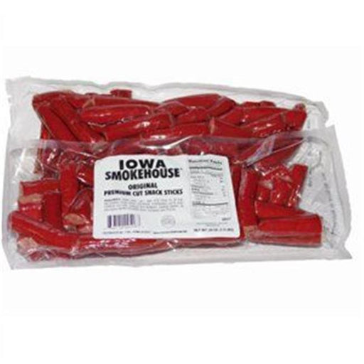 Iowa Smokehouse & Preferred Wholesale 253862 24 oz Premium Cut Snack Sticks - Pack of 12