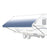 Aleko RVAW10X8BLUE24-UNB 10 x 8 ft. Retractable RV or Home Patio Canopy Awning&#44; Blue