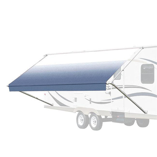 Aleko RVAW10X8BLUE24-UNB 10 x 8 ft. Retractable RV or Home Patio Canopy Awning&#44; Blue