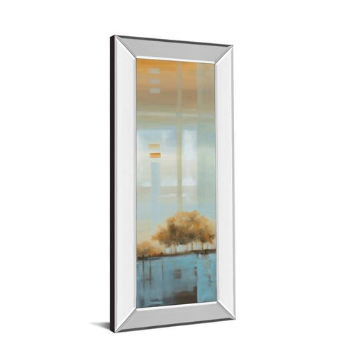 Classy Art 1198MF 18 x 42 in. Window on The Word I by Carol Robinson Mirror Framed Print Wall Art