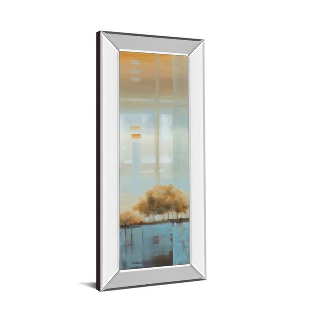 Classy Art 1198MF 18 x 42 in. Window on The Word I by Carol Robinson Mirror Framed Print Wall Art