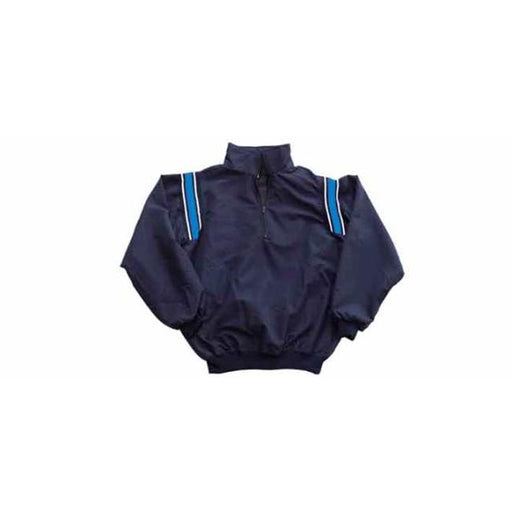 3N2 7200-0313-M Umpire Half-Zip Jacket&#44; Navy And Columbia - Medium - medium