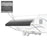 Aleko RVAW13X8BLKST33-UNB 13 x 8 ft. Retractable RV or Home Patio Canopy Awning&#44; Black