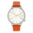 Simplify SIM6703 The 6700 Series Watch&#44; Orange & Silver