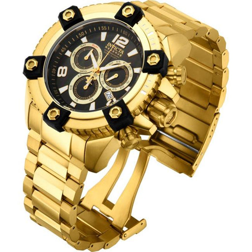 Invicta 15827 Mens Reserve Quartz Chronograph Black Dial Watch with Z60 Caliber