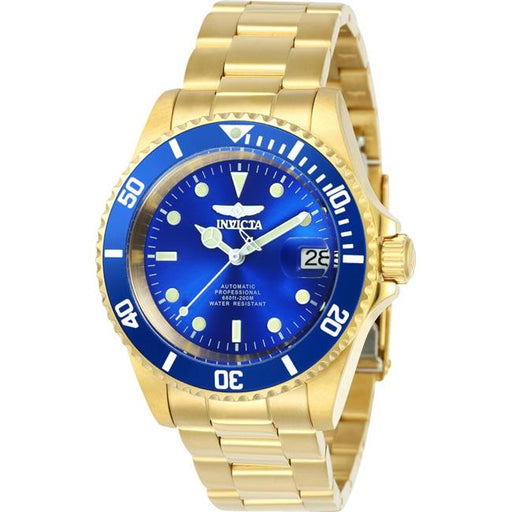 Invicta 24763 Mens Pro Diver Automatic 3 Hand Dial Watch&#44; Blue