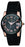 Womens Rose Gold-Plated Stainless Steel Black Ceramic Bezel Quartz Watch