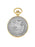Two-Tone Hunter Case Mechanical Pocket Watch&#44; White