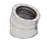 Olympia 3601749 6 in. Ventis Class-A All Fuel Chimney with 304L Stainless Steel 30 deg Elbow Kit