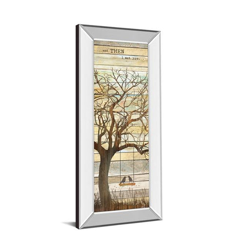 Classy Art 1585MF 18 x 42 in. Then I Met You by Marla Rae Mirror Framed Print Wall Art