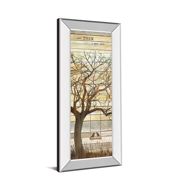 Classy Art 1585MF 18 x 42 in. Then I Met You by Marla Rae Mirror Framed Print Wall Art