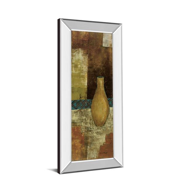 Classy Art 1261MF 18 x 42 in. Autumn Solitude II by John Kime Mirror Framed Print Wall Art