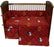 FSU 5 Pc Baby Crib Logo Bedding Set