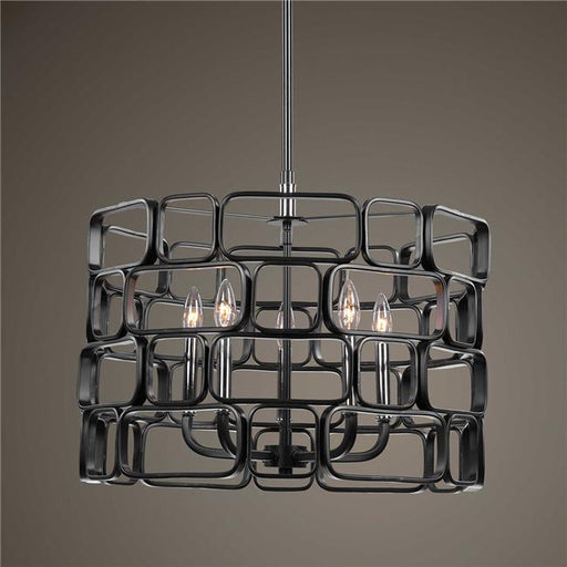 Uttermost 21530 Becton 5 Light Modern Pendant