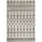 Bashian S185-IVBK-8X10-ST258 Bashian Chelsea Collection Moroccan Contemporary 100 Percent Wool Hand Tufted Area Rug&#44; Ivory & Black - 7 ft. 6 in. x 9 ft. 6 in.