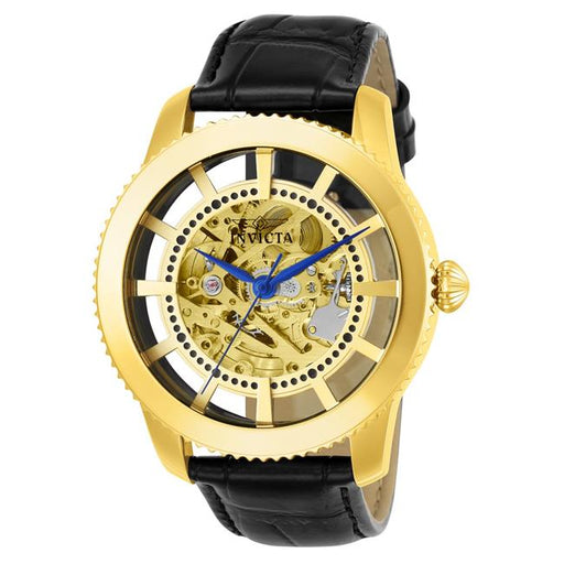 Invicta 886678287710 Mens 23638 Vintage Automatic 3 Hand Gold Dial Watch