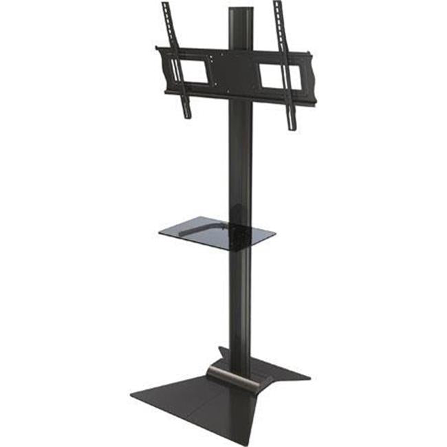 Floor Stand with Metal Shelf for 37 - 63 in. Displays