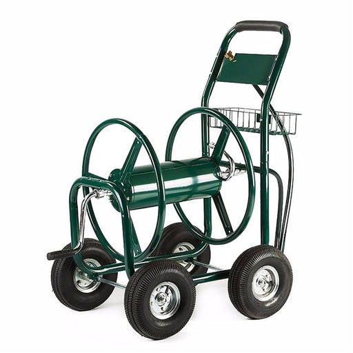 Aleko GHRC400-UNB Reel Cart Industrial Outdoor Yard Garden Landscape Hose Cart