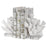 Uttermost 17549 Charbel White Bookends - Set of 2