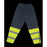 2W 737C-E M Class E Waist Rain Pants - Lime & Blue&#44; Medium
