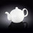 Wilmax 994018 500 ml Tea Pot&#44; White - Pack of 36