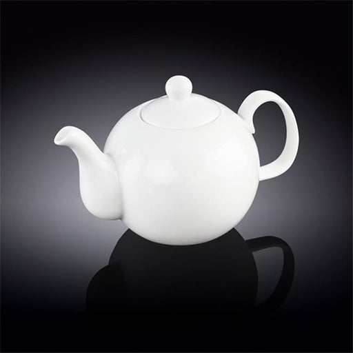 Wilmax 994018 500 ml Tea Pot&#44; White - Pack of 36
