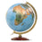 Waypoint Geographic WP21107 12 in. Dia. Wood Base Primus Relief Globe - Blue