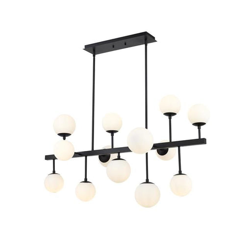 Z Lite 730-13L-MB 46 in. Midnetic 13 Light Matte Black Island & Billiard Light Ceiling Light
