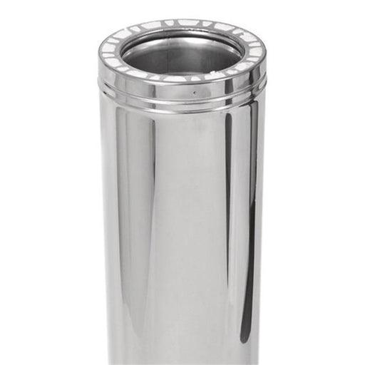 Olympia 3601679 8 x 24 in. 304L Inner & 430 Outer Ventis Class-A All Fuel Chimney