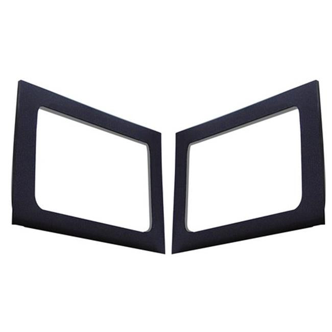 2011-2015 Jeep Wrangler Sound Deadening 4-Door Rear Side Window&#44; Black