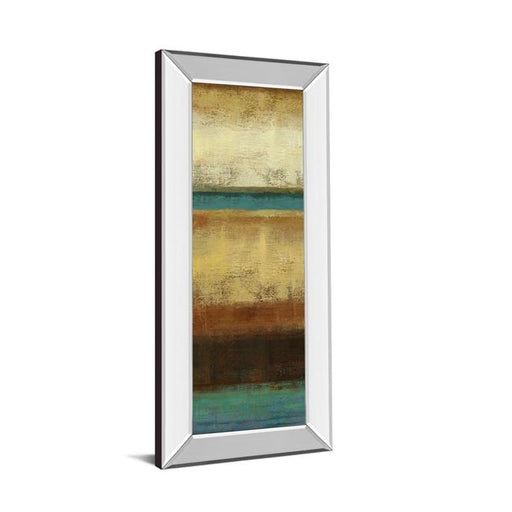 Classy Art 1865MF 18 x 42 in. Earth by Allison Pearce Mirrored Framed Print Wall Art