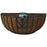 BOSMERE F905 24 in. Hayrack with Coco Liner Plus Soil Moist Mat