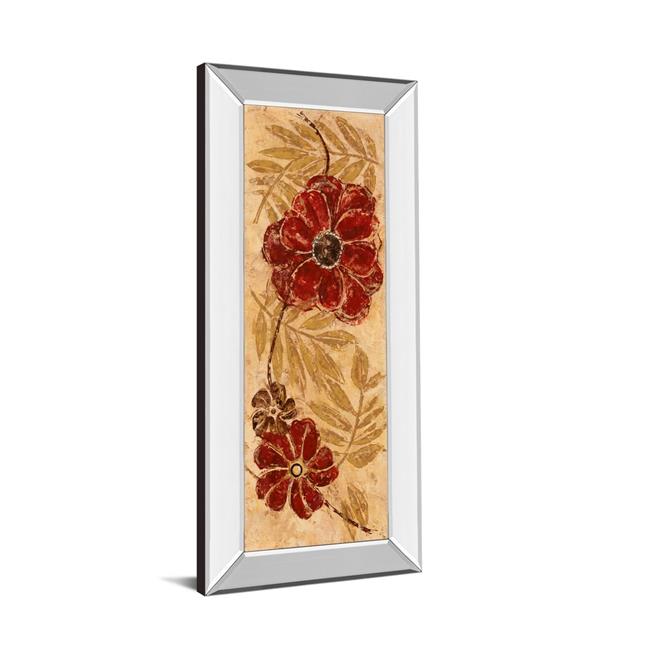 Classy Art 1161MF 18 x 42 in. Touch of Honey I by Maria Donovan Mirror Framed Print Wall Art