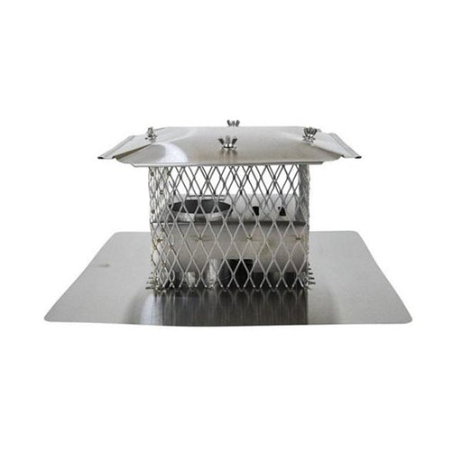 Olympia 3602651 3 x 3 in. Stainless Steel Co-Linear Cap