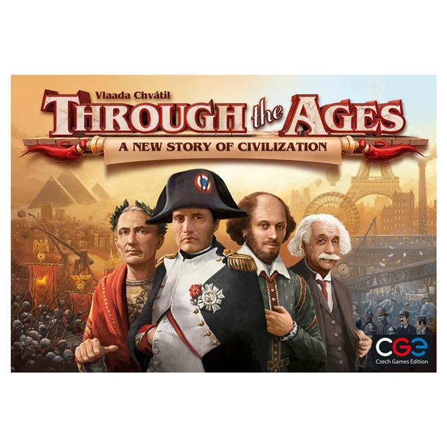 Czech Games Edition CGE00032 Through The Ages A New Story of Civilization Game