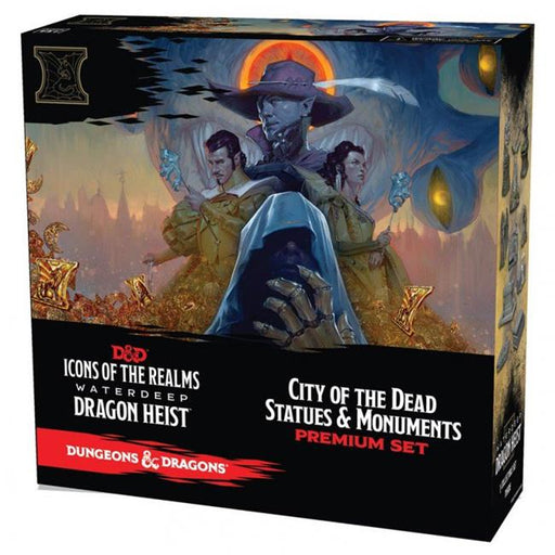 WizKids WZK73112 Dungeons & Dragons IR9 WD Dragon Heist City ot Dead Miniatures