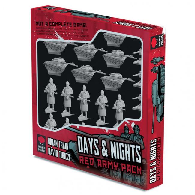 Mr. B Games MIB1026RA Days & Nights Red Army Expansion Board Game
