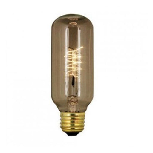 Incandescent Vintage Light Bulb - T14  40W- pack of 6