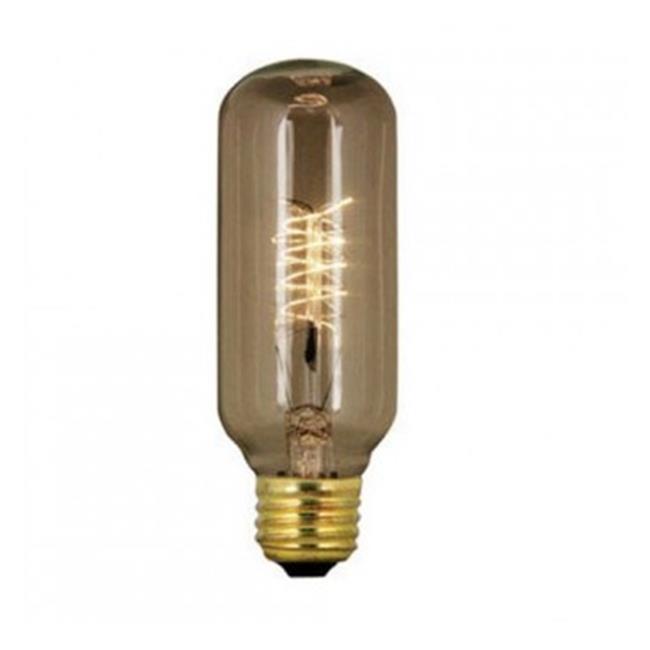 Incandescent Vintage Light Bulb - T14  40W- pack of 6