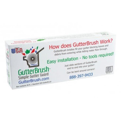 Gutterbrush 5735717 30 ft. Gutter Guard Brush