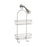 Interdesign 6407803 26 x 5.5 x 12 in. Classico 2 Shower Caddy  Silver